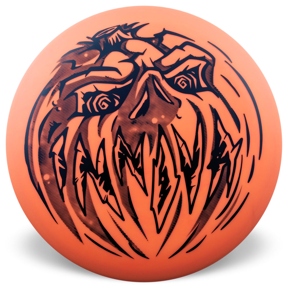 Innova Limited Edition 2025 Halloween Pumpkin Stamp Proto Glow Nexus Aviar Putter Golf Disc