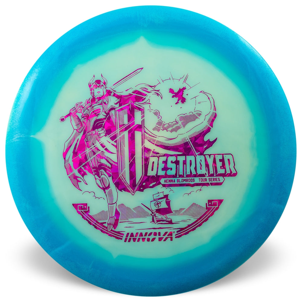 Innova Limited Edition 2025 Tour Series Henna Blomroos Proto Glow Halo Star Destroyer Distance Driver Golf Disc