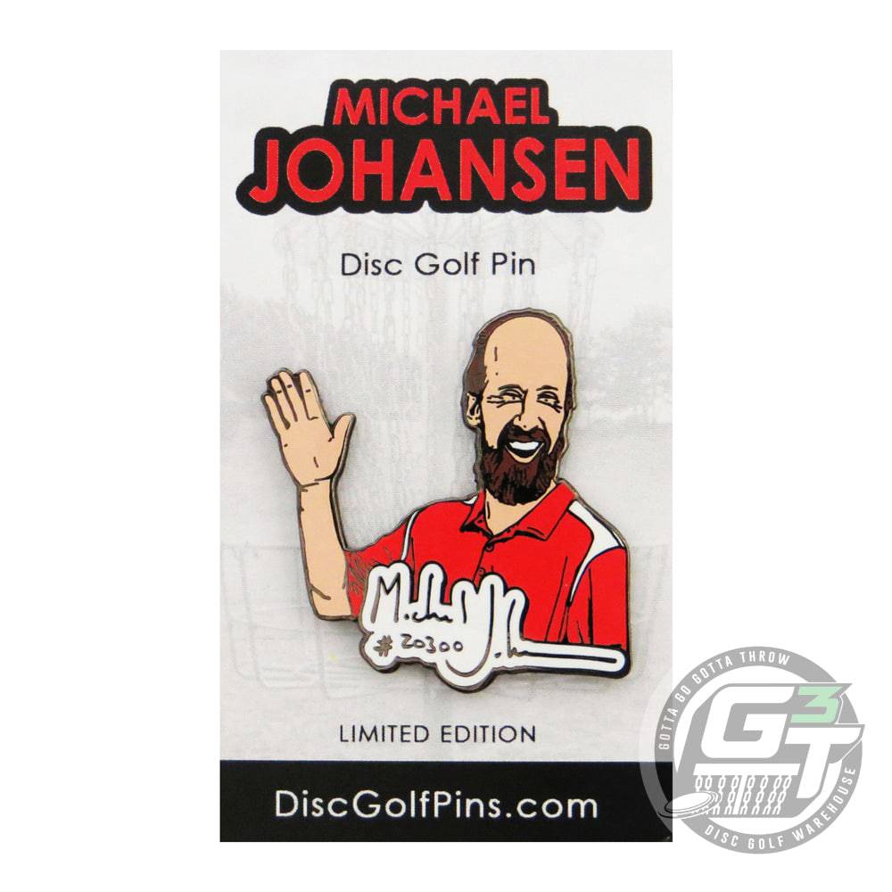 Disc Golf Pins Michael Johansen Series 1 Enamel Disc Golf Pin