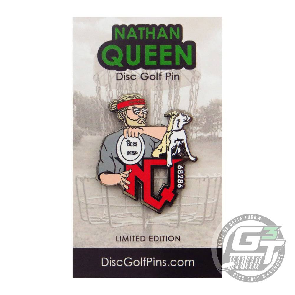 Disc Golf Pins Nathan Queen Series 1 Enamel Disc Golf Pin