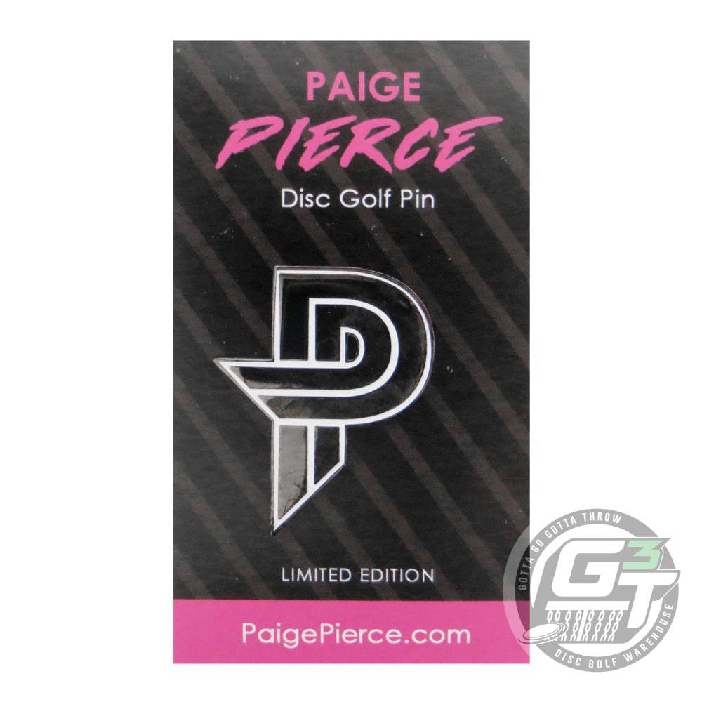 Disc Golf Pins Paige Pierce PP Logo Enamel Disc Golf Pin