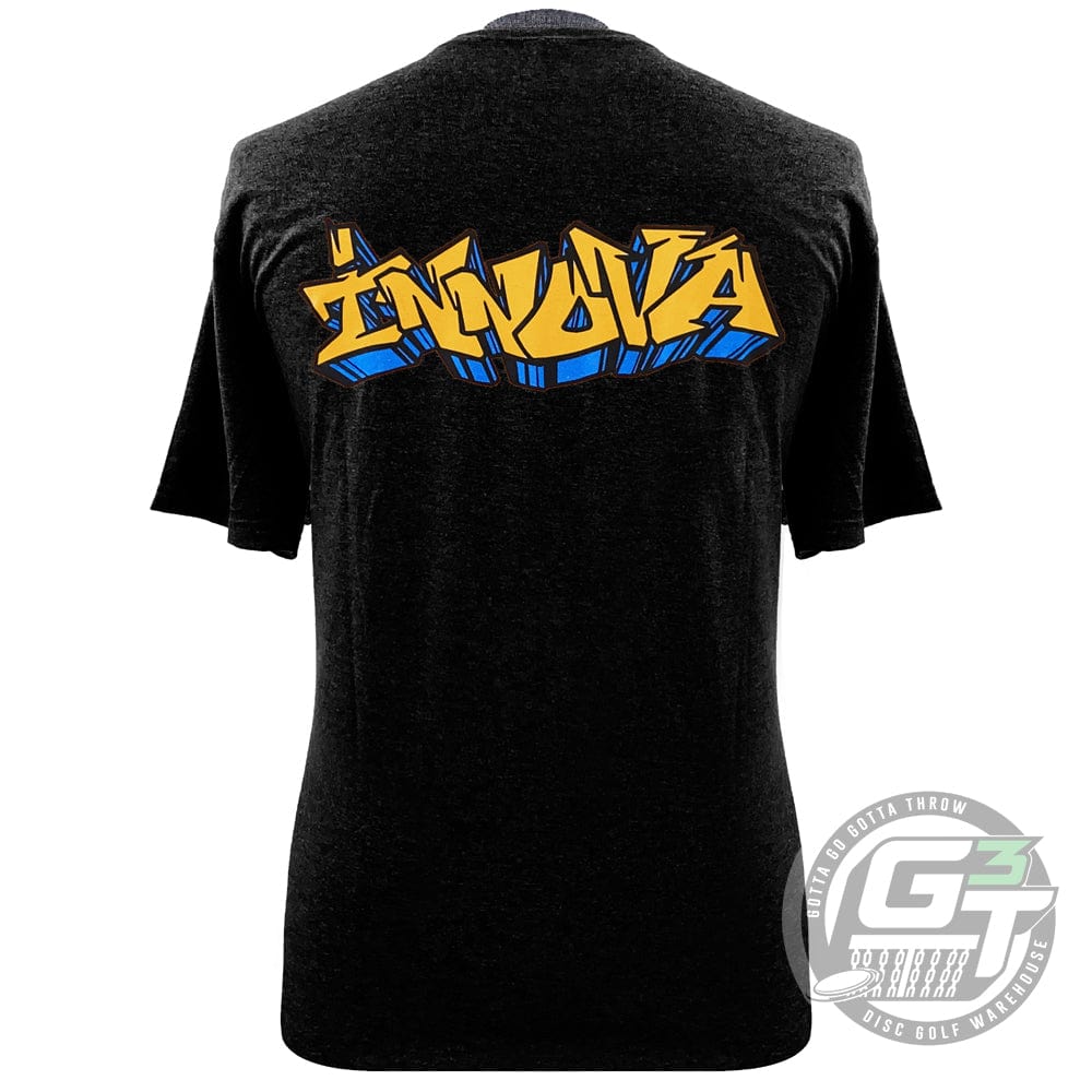 Innova Graffiti Target Tri-Blend Short Sleeve Disc Golf T-Shirt