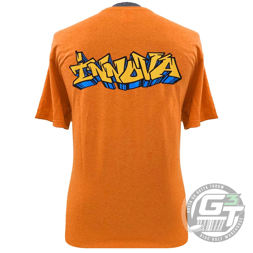 Innova Graffiti Target Tri-Blend Short Sleeve Disc Golf T-Shirt