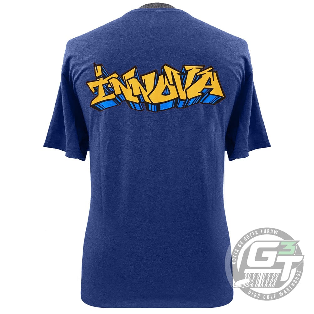 Innova Graffiti Target Tri-Blend Short Sleeve Disc Golf T-Shirt