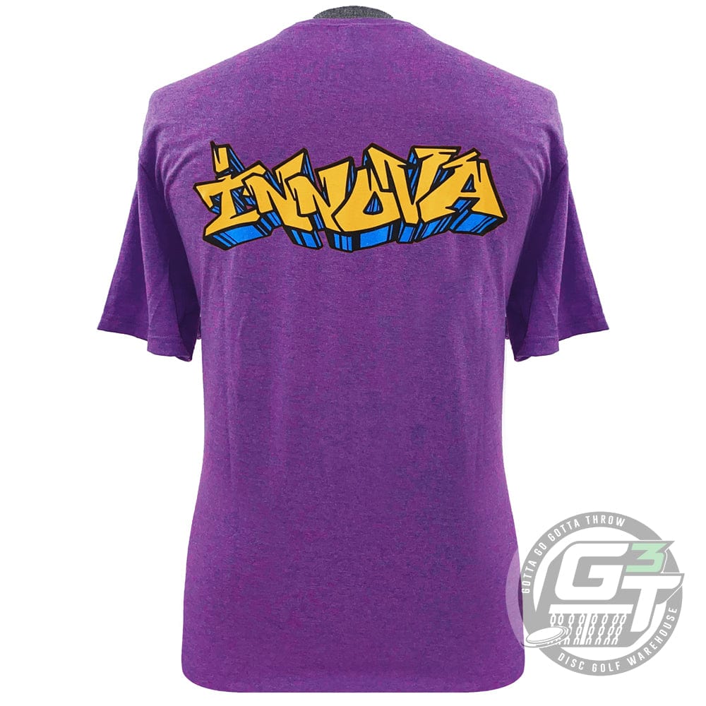Innova Graffiti Target Tri-Blend Short Sleeve Disc Golf T-Shirt