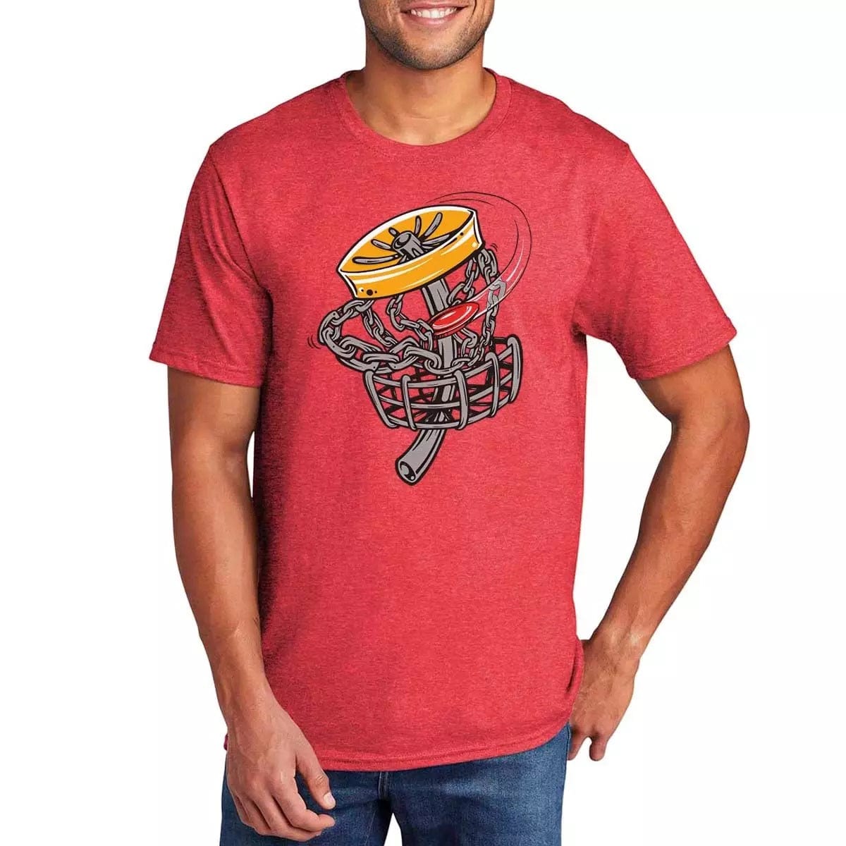 Innova Graffiti Target Tri-Blend Short Sleeve Disc Golf T-Shirt