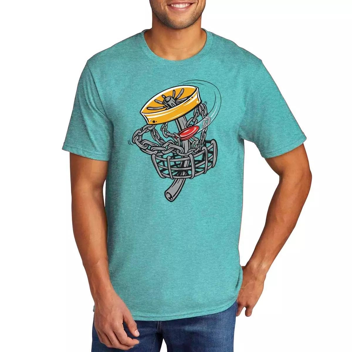 Innova Graffiti Target Tri-Blend Short Sleeve Disc Golf T-Shirt