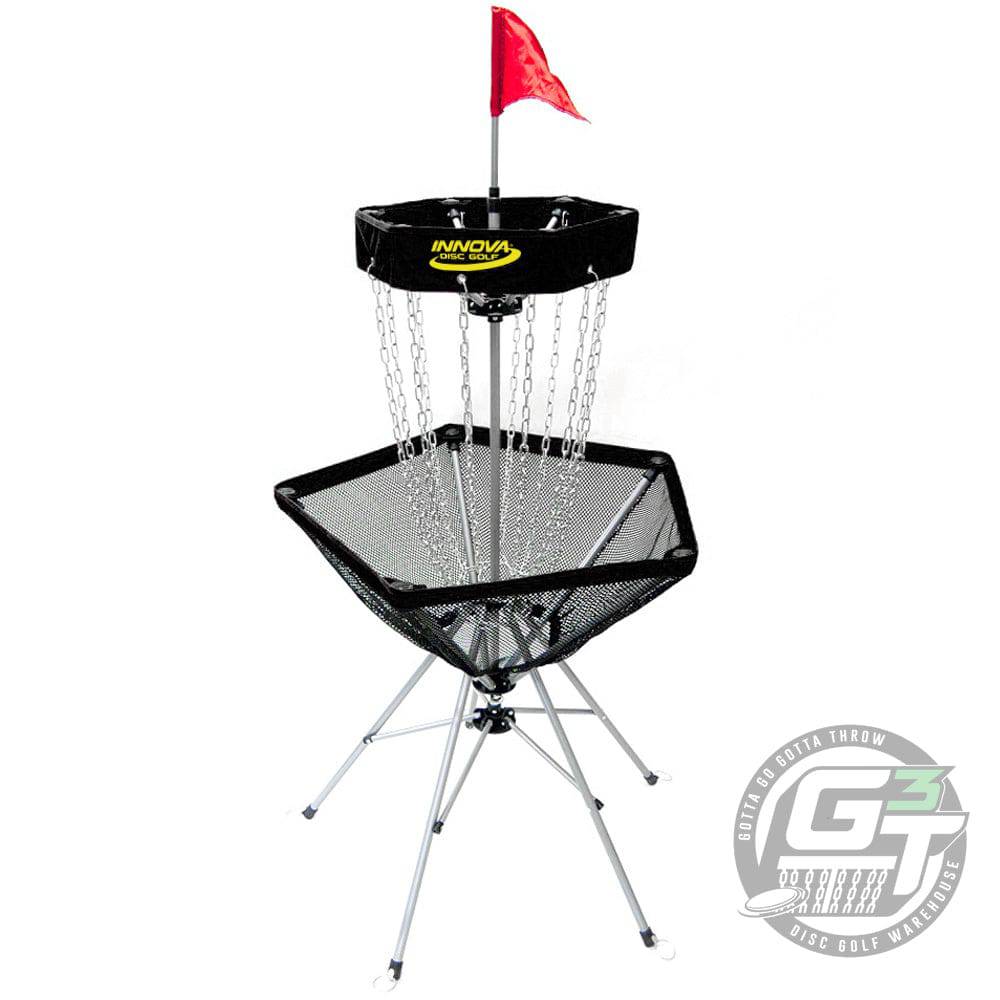 Innova DISCatcher Traveler 12-Chain Portable Disc Golf Basket