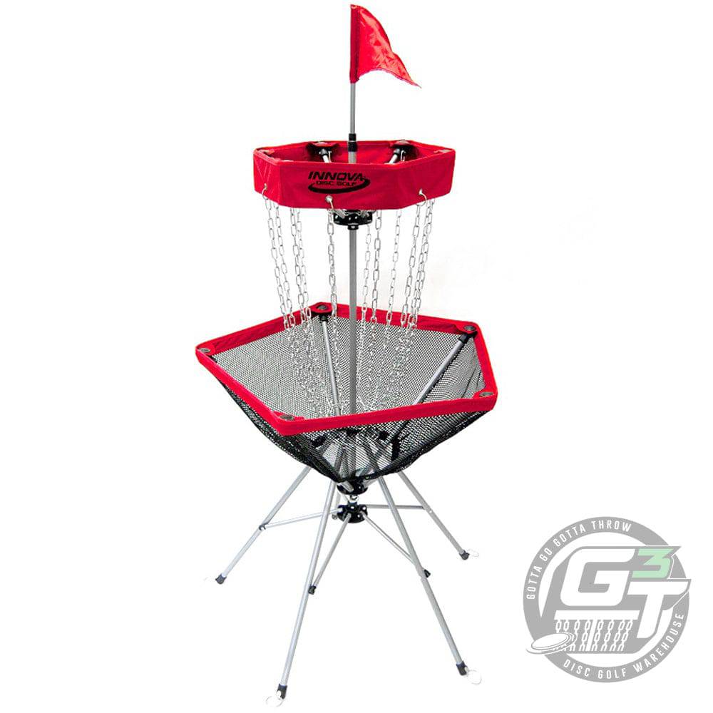 Innova DISCatcher Traveler 12-Chain Portable Disc Golf Basket