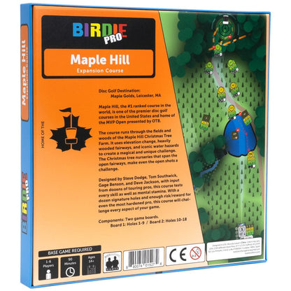 Boda Brothers Games Birdie Pro Disc Golf Tabletop Board Game - Maple Hill Expansion Course