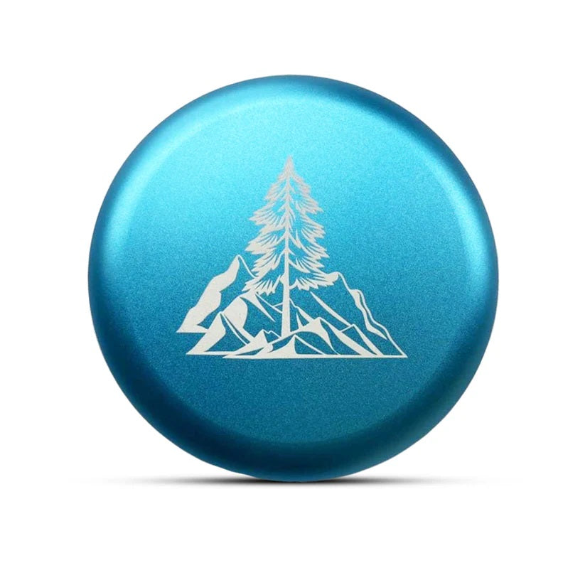 Dirty Birdie Tree Design Aluminum Mini Marker Disc