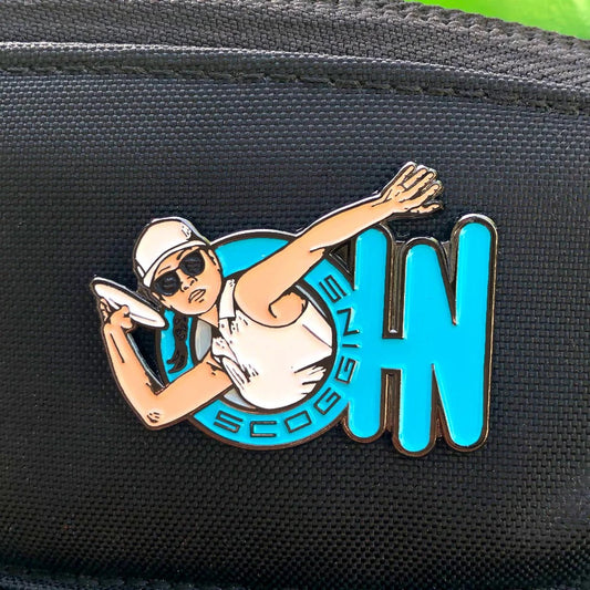 Disc Golf Pins Ohn Scoggins Series 1 Enamel Disc Golf Pin