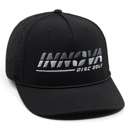 Innova Big Burst Logo Tech Rope Adjustable Performance Disc Golf Hat