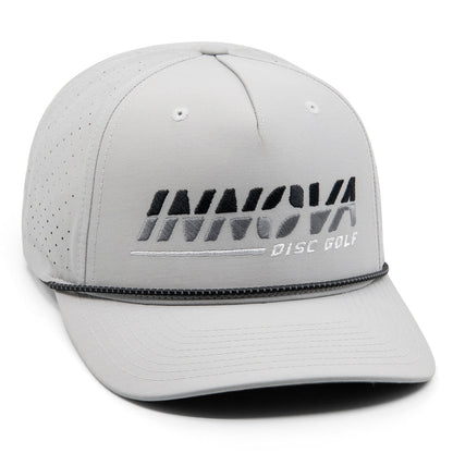 Innova Big Burst Logo Tech Rope Adjustable Performance Disc Golf Hat