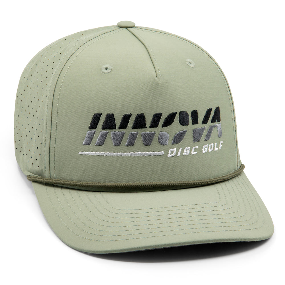Innova Big Burst Logo Tech Rope Adjustable Performance Disc Golf Hat