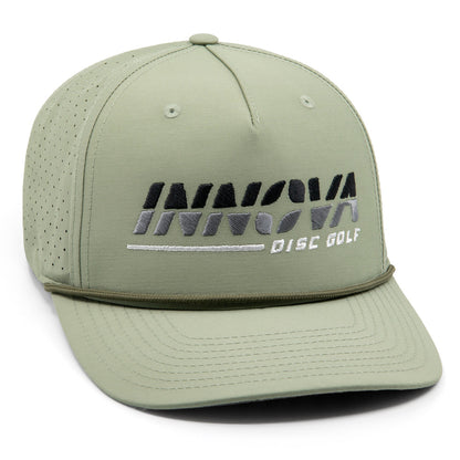 Innova Big Burst Logo Tech Rope Adjustable Performance Disc Golf Hat