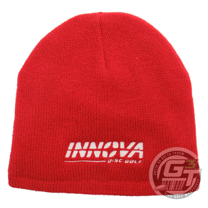 Innova Burst Logo Fleece Lined Knit Beanie Winter Disc Golf Hat