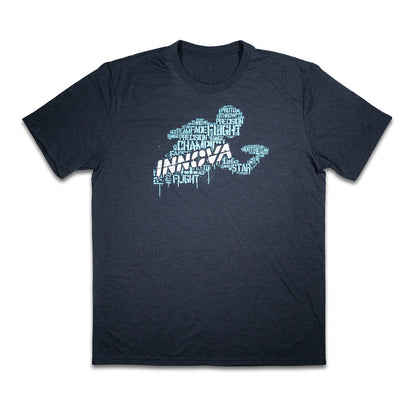 Innova Calvin Heimburg Silhouette Triblend Short Sleeve Disc Golf T-Shirt