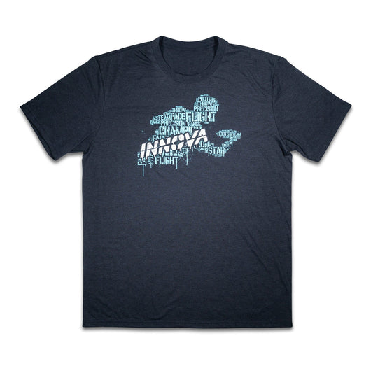 Innova Calvin Heimburg Silhouette Triblend Short Sleeve Disc Golf T-Shirt