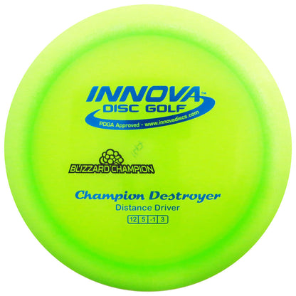 Innova Blizzard Champion Destroyer Distance Driver Golf Disc