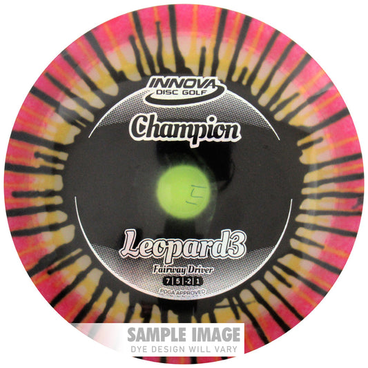 Innova I-Dye Champion Leopard3 Fairway Driver Golf Disc