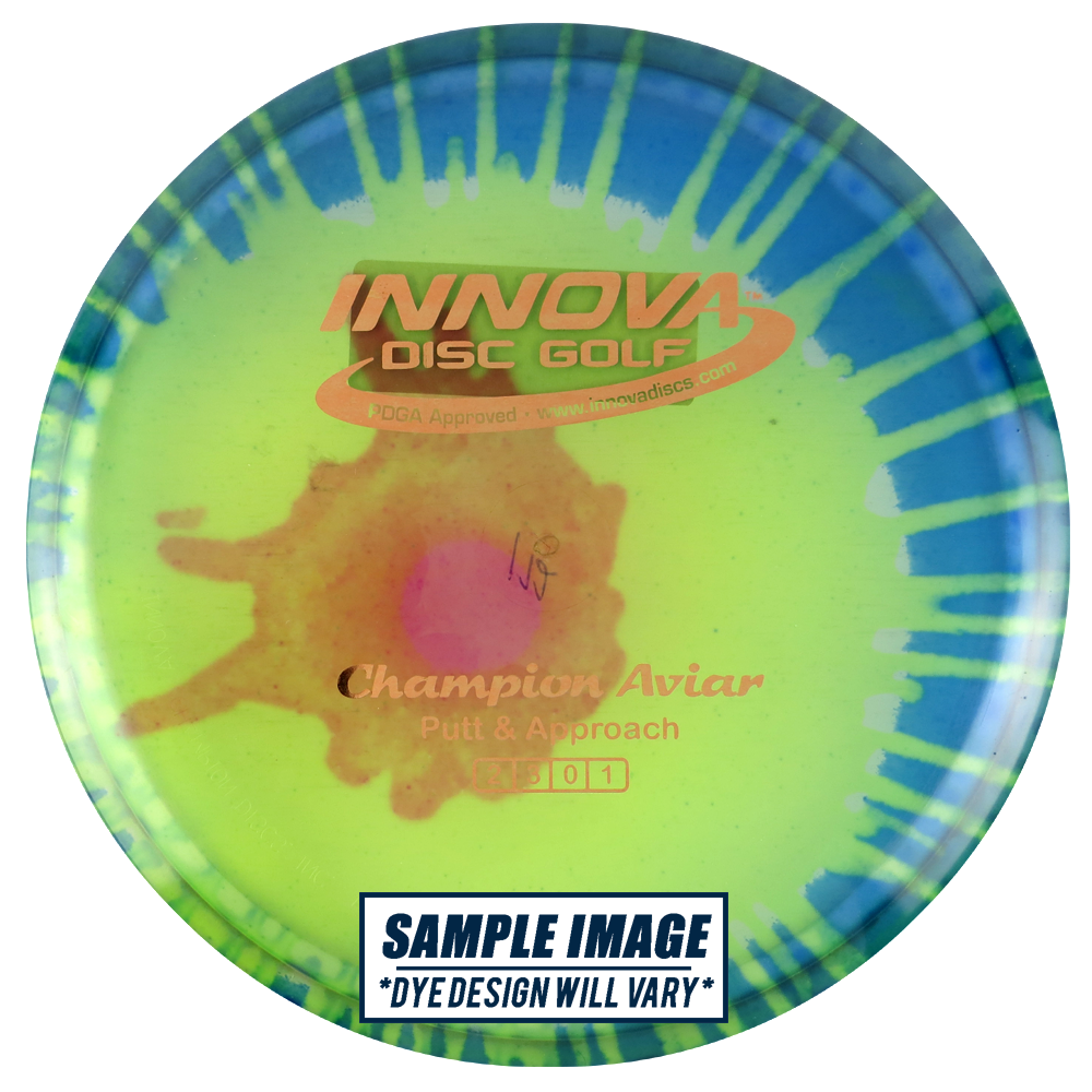 Innova I-Dye Champion Aviar Putter Golf Disc