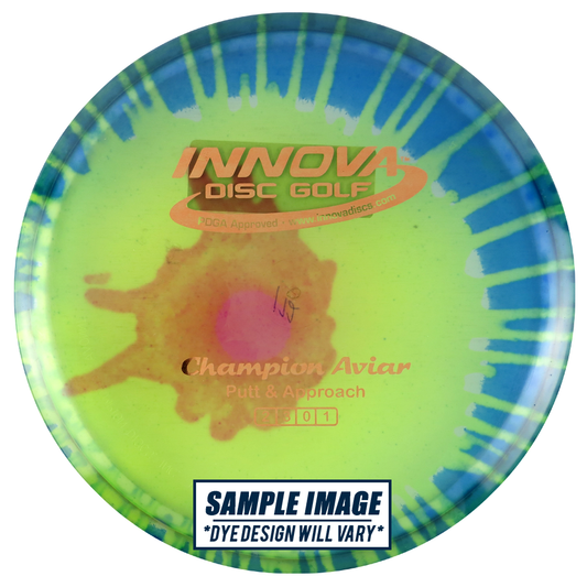 Innova I-Dye Champion Aviar Putter Golf Disc