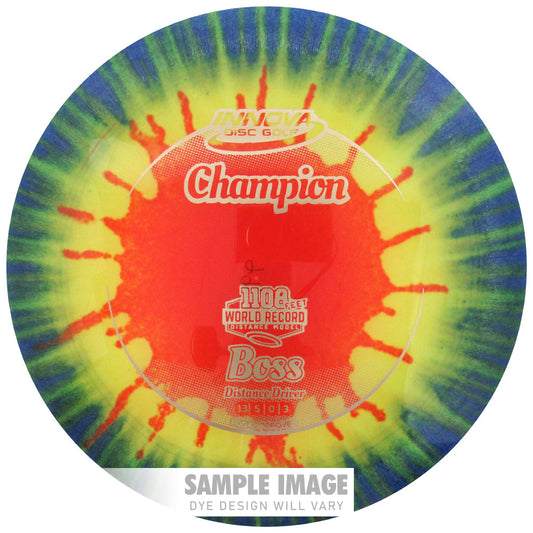 Innova I-Dye Champion Boss Distance Driver Golf Disc