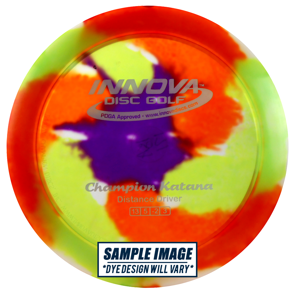 Innova I-Dye Champion Katana Distance Driver Golf Disc