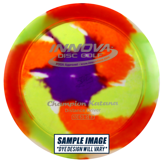 Innova I-Dye Champion Katana Distance Driver Golf Disc