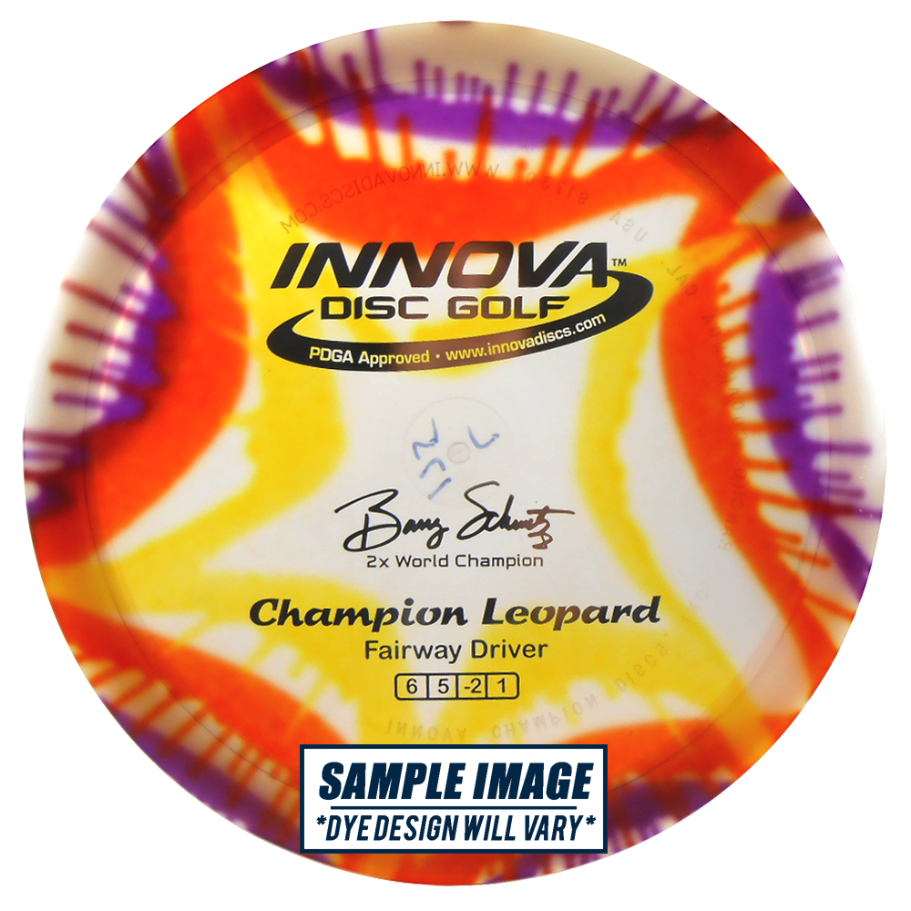 Innova I-Dye Champion Leopard Fairway Driver Golf Disc