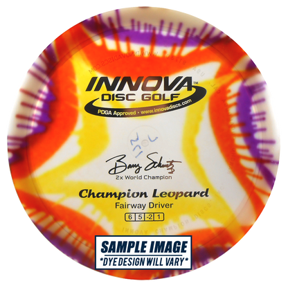 Innova I-Dye Champion Leopard Fairway Driver Golf Disc