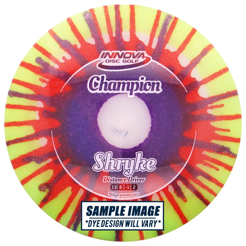 Innova I-Dye Champion Shryke Distance Driver Golf Disc