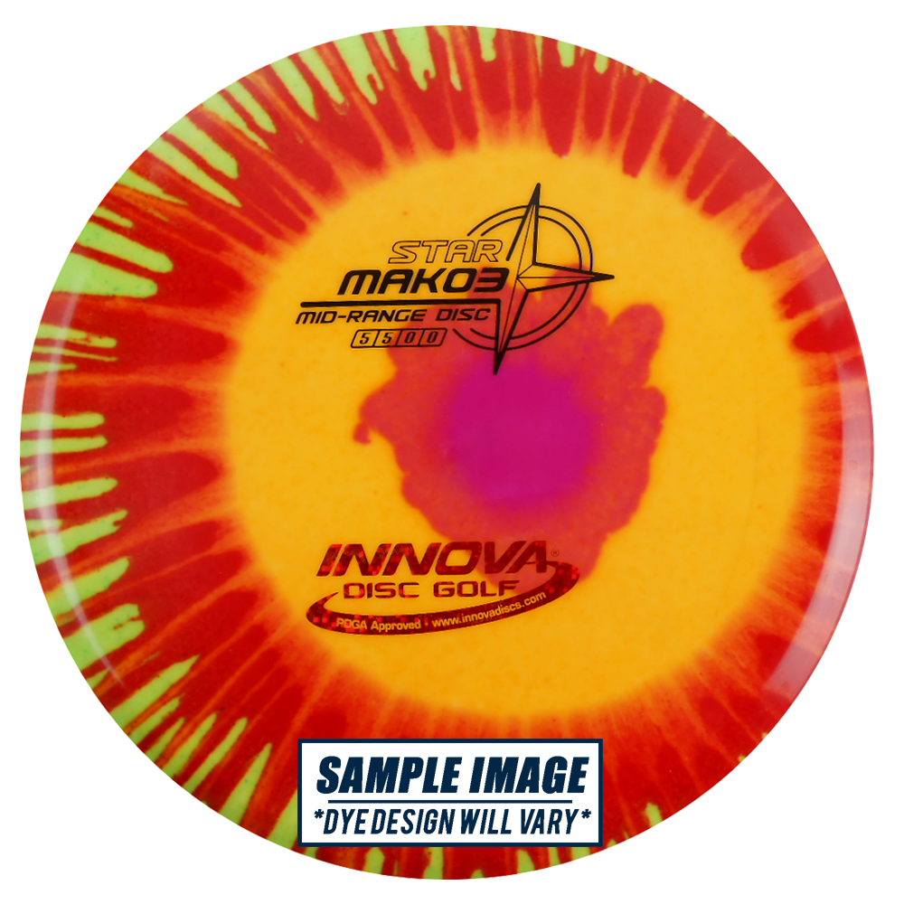 Innova I-Dye Star Mako3 Midrange Golf Disc