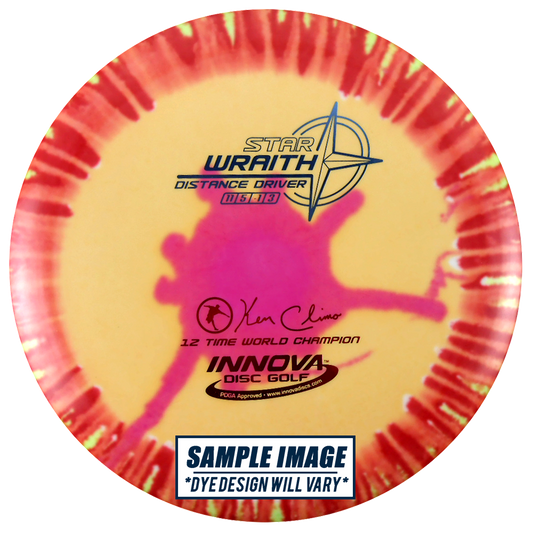 Innova I-Dye Star Wraith Distance Driver Golf Disc