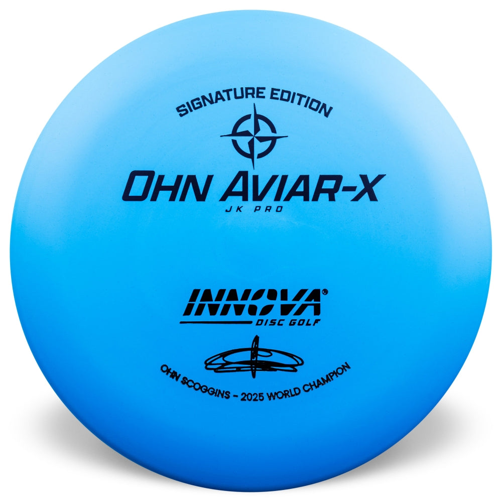 Innova Signature Edition Ohn Scoggins 2025 World Champion Pro JK Aviar-X Putter Golf Disc