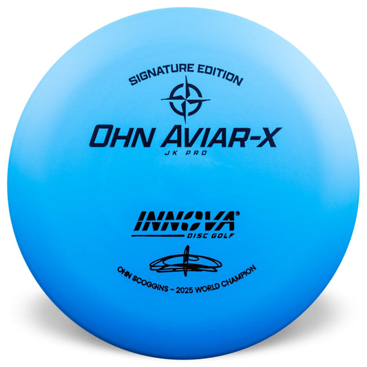 Innova Signature Edition Ohn Scoggins 2025 World Champion Pro JK Aviar-X Putter Golf Disc