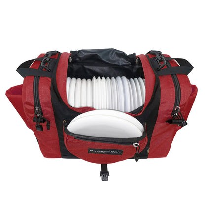 Revolution Carolina Team V3 Disc Golf Bag - Crimson