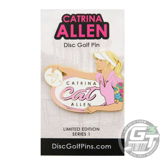 Disc Golf Pins Catrina Allen Series 1 Enamel Disc Golf Pin