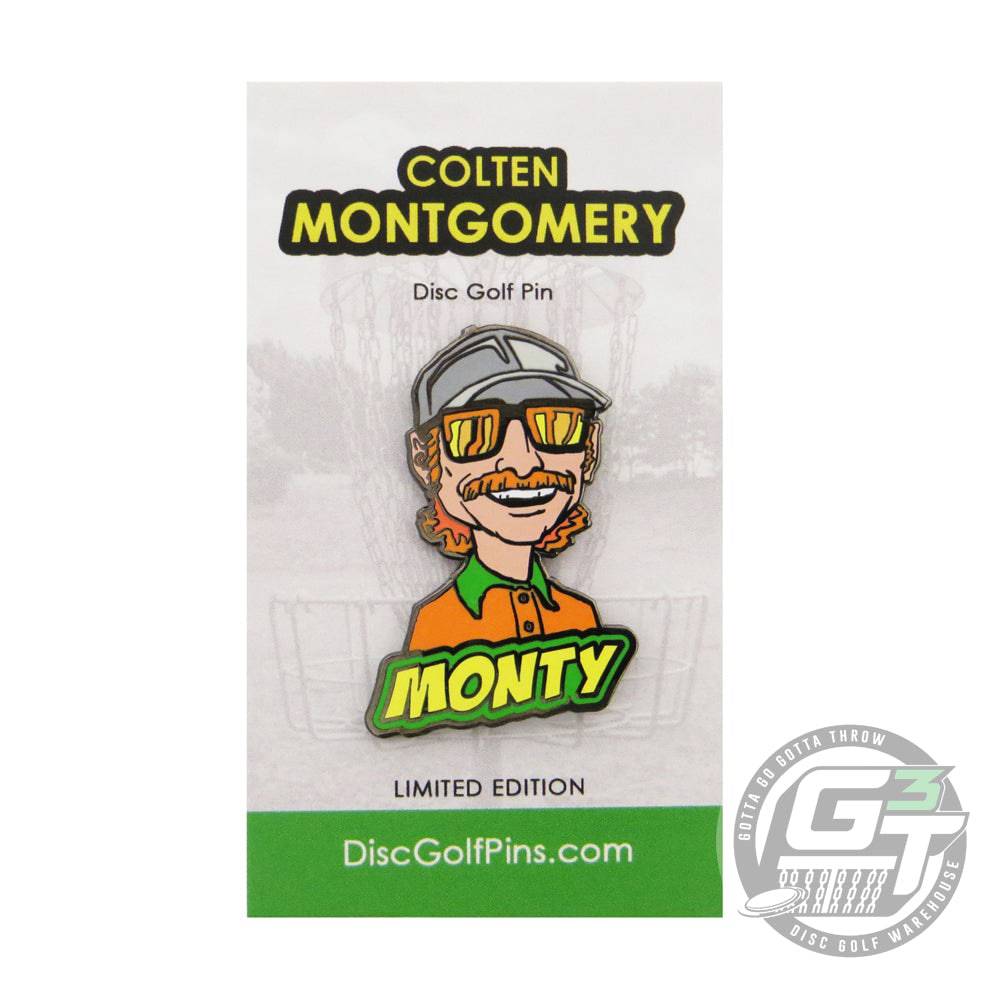 Disc Golf Pins Colten Montgomery Series 1 Enamel Disc Golf Pin