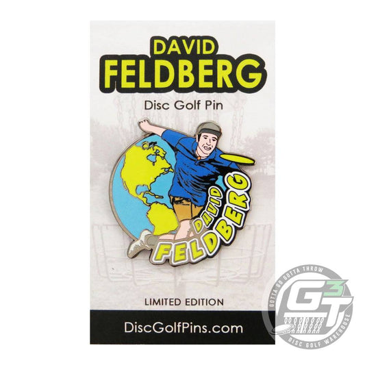 Disc Golf Pins David Feldberg Series 1 Enamel Disc Golf Pin