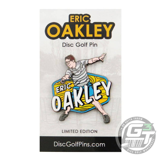 Disc Golf Pins Eric Oakley Series 1 Enamel Disc Golf Pin