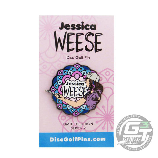 Disc Golf Pins Jessica Weese Series 2 Enamel Disc Golf Pin