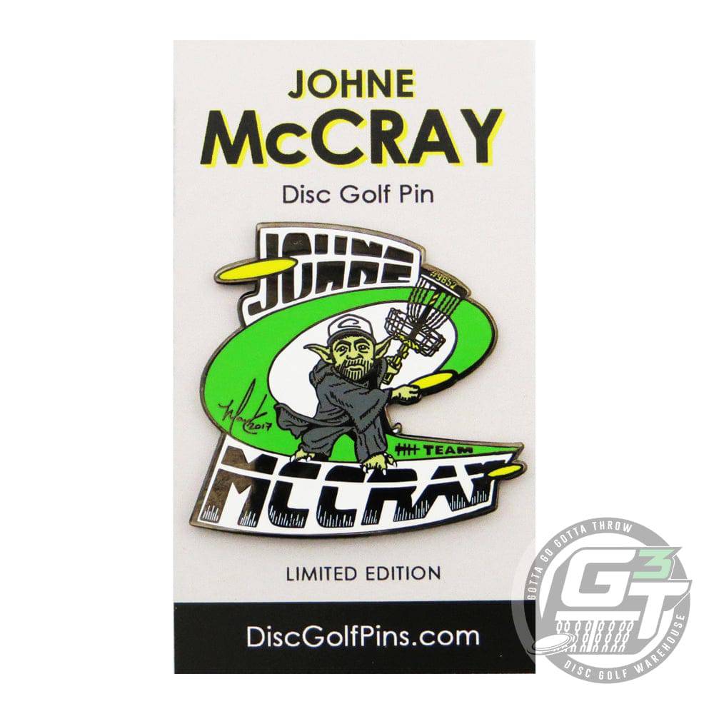 Disc Golf Pins JohnE McCray Series 2 Enamel Disc Golf Pin