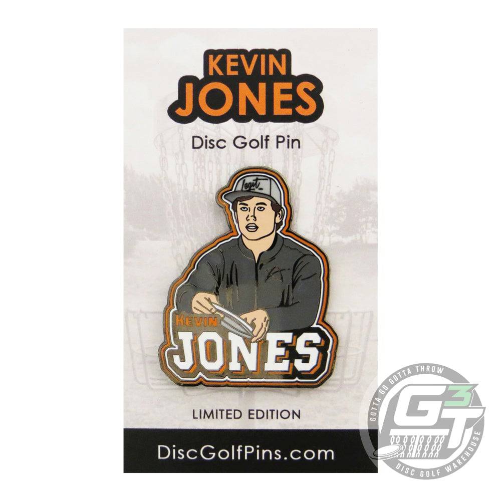 Disc Golf Pins Kevin Jones Series 1 Enamel Disc Golf Pin