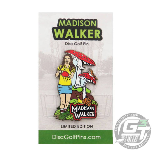 Disc Golf Pins Madison Walker Series 1 Enamel Disc Golf Pin