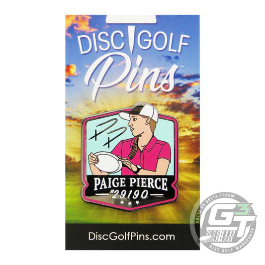 Disc Golf Pins Paige Pierce Series 1 Enamel Disc Golf Pin