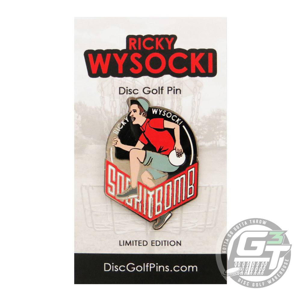 Disc Golf Pins Ricky Wysocki Series 1 Enamel Disc Golf Pin